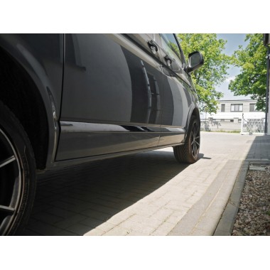 Боковые молдинги на двери (Omsaline, 7522131B) Volkswagen T6 (2015-) бренд – Omtec (Omsaline) главное фото